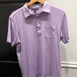 Michael Kors Men's Purple Polo Shirt